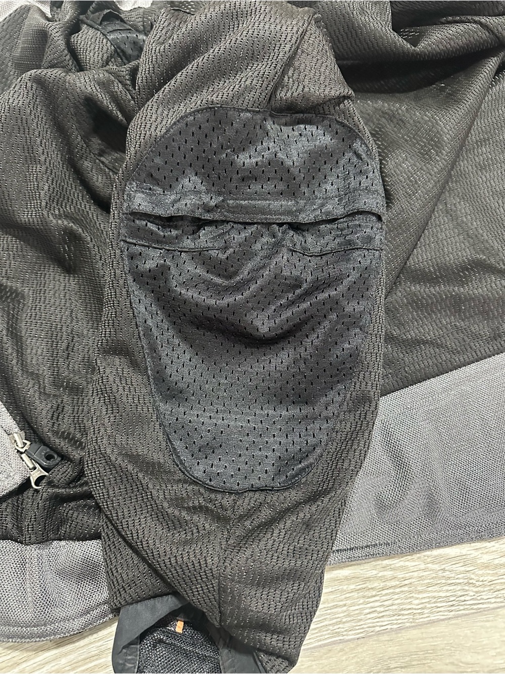 Harley-Davidson Mesh Armored Riding Jacket XL Gray Black Orange CE Armor - Picture 14 of 16